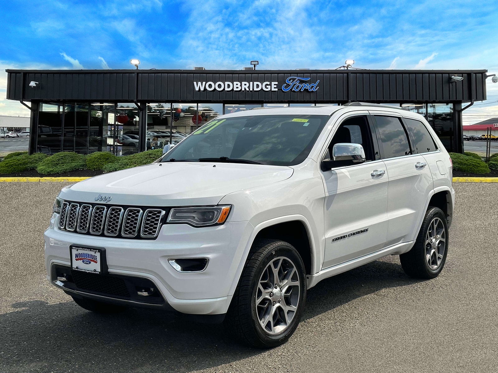 Used 2021 Jeep Grand Cherokee Overland with VIN 1C4RJFCG9MC565075 for sale in Iselin, NJ