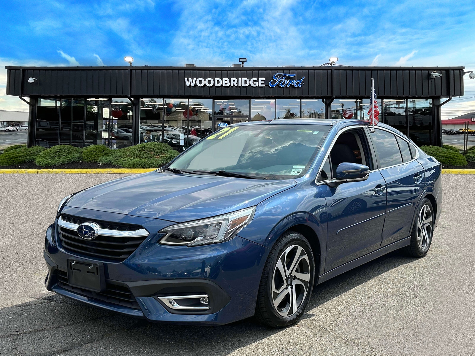 Used 2021 Subaru Legacy Limited with VIN 4S3BWAN62M3018014 for sale in Iselin, NJ