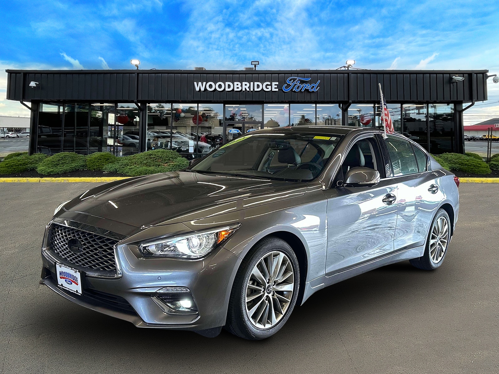 Used 2023 INFINITI Q50 LUXE with VIN JN1EV7BR0PM540904 for sale in Iselin, NJ