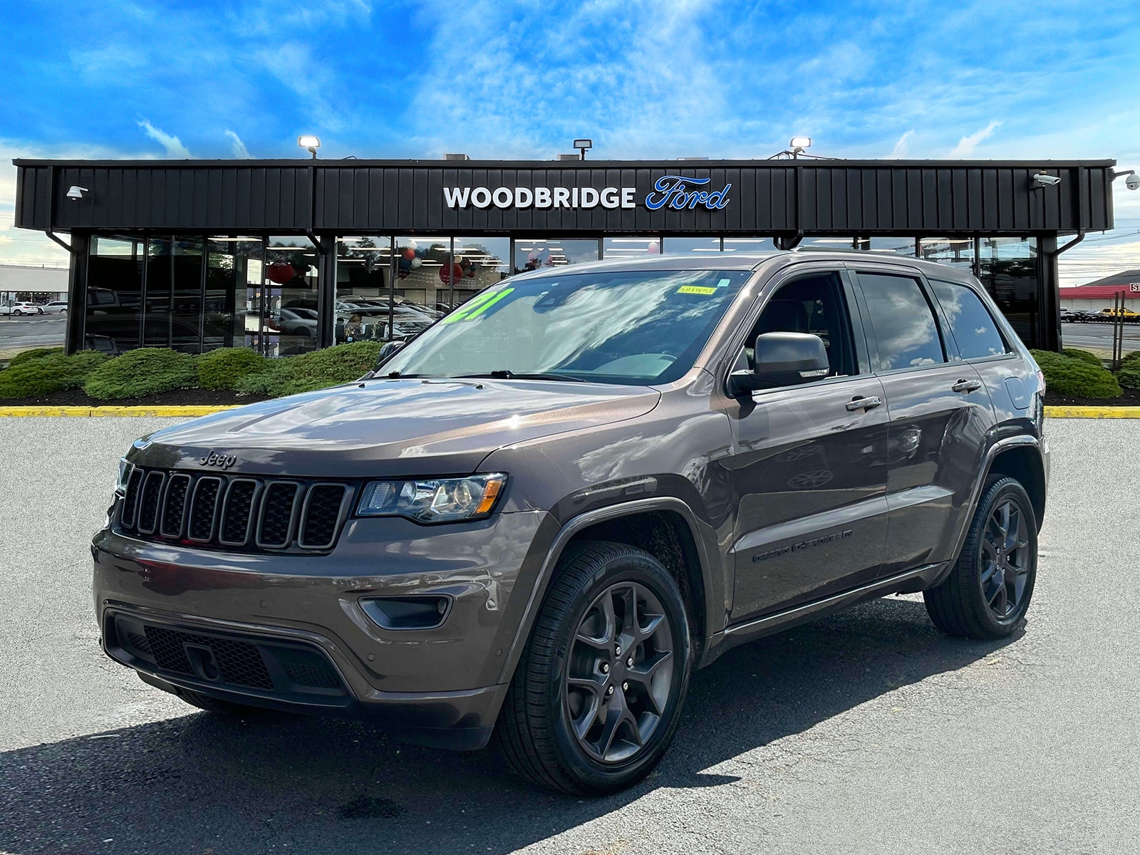 Used 2021 Jeep Grand Cherokee 80th Edition with VIN 1C4RJFBGXMC613698 for sale in Iselin, NJ