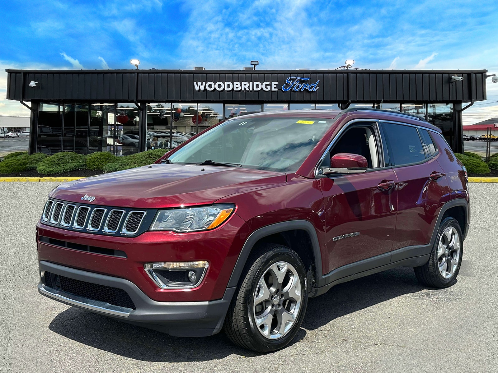 Used 2021 Jeep Compass Limited with VIN 3C4NJDCB9MT561426 for sale in Iselin, NJ