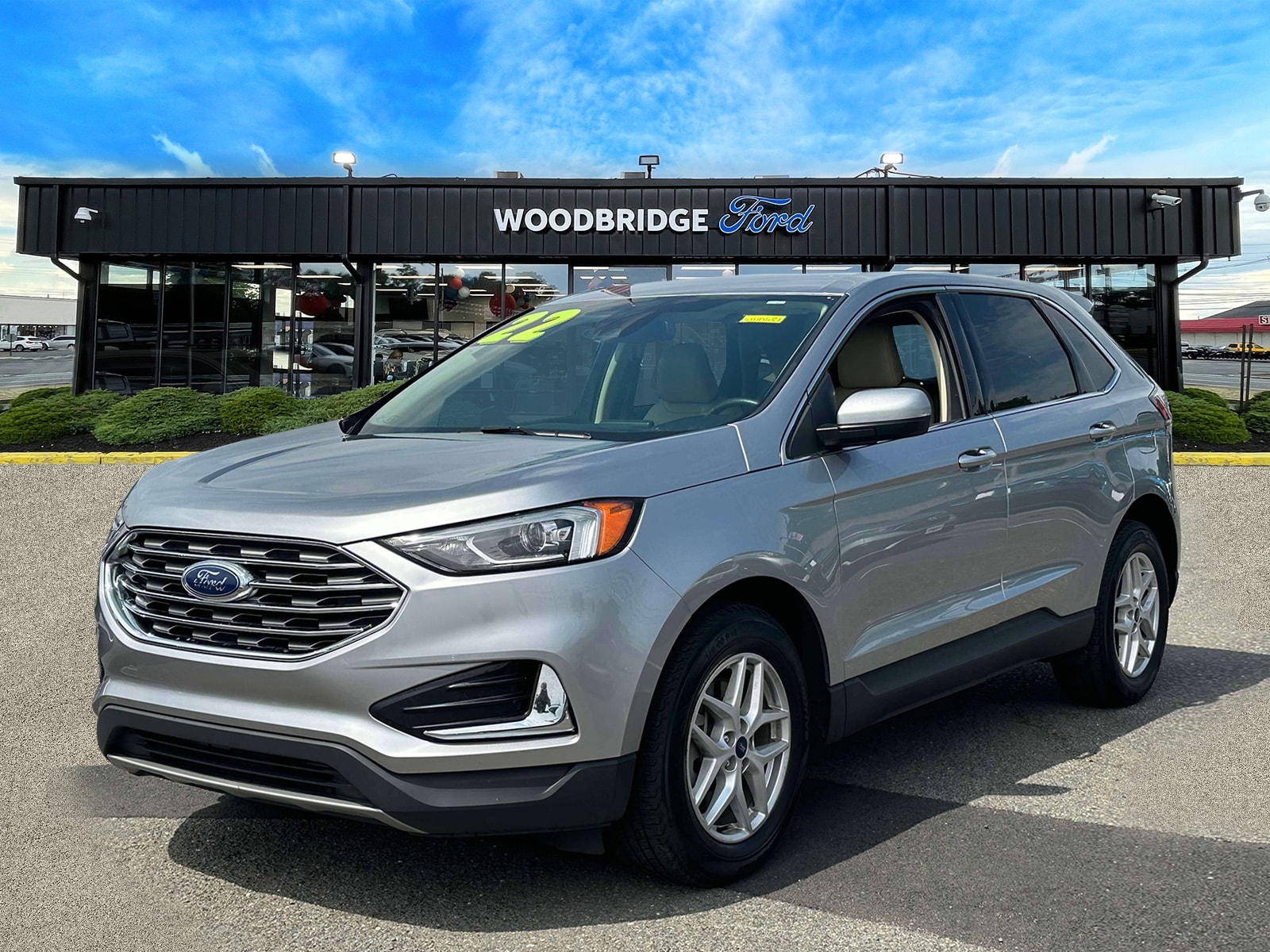 Used 2022 Ford Edge SEL with VIN 2FMPK4J96NBA31221 for sale in Iselin, NJ