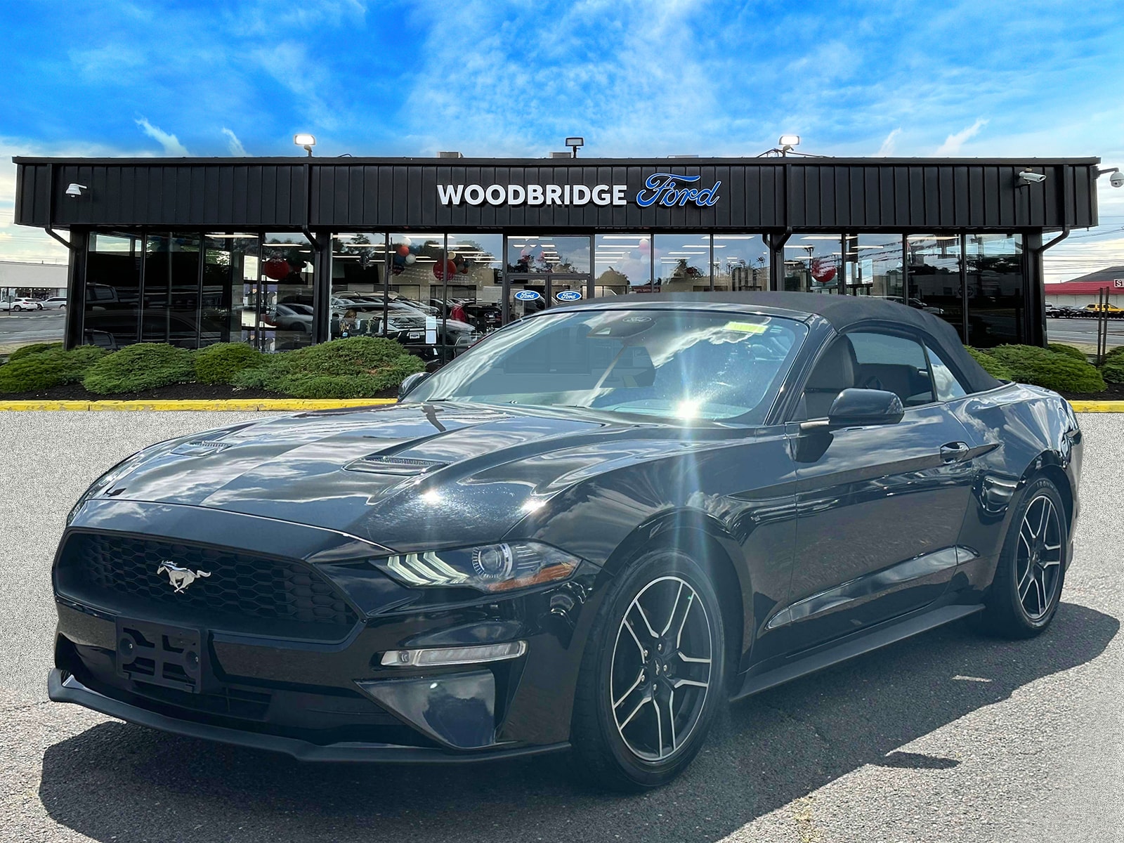 Used 2021 Ford Mustang EcoBoost Premium with VIN 1FATP8UH7M5122537 for sale in Iselin, NJ