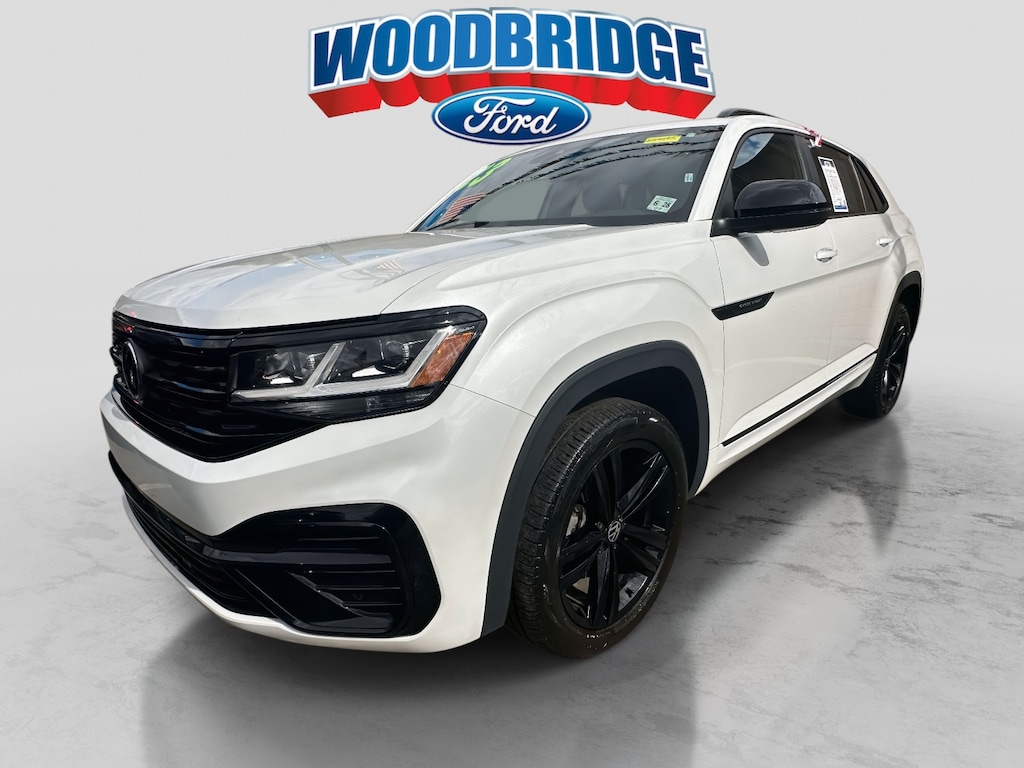 Certified 2023 Volkswagen Atlas Cross Sport 2.0T SEL R-Line Black 4MOTION Sport Utility