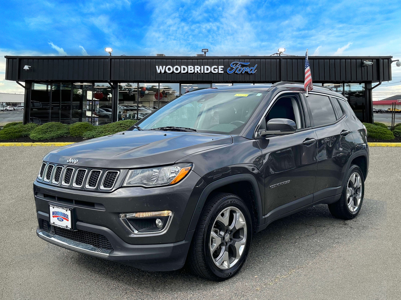 Used 2021 Jeep Compass Limited with VIN 3C4NJDCB3MT519754 for sale in Iselin, NJ