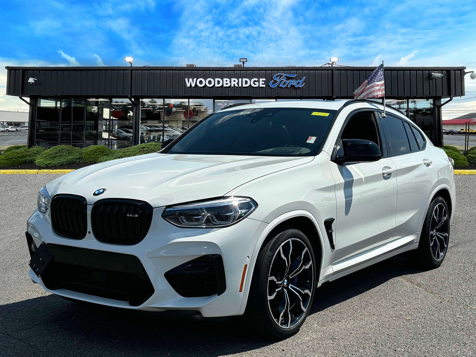 Used 2021 BMW X4 M Base with VIN 5YMUJ0C01M9G98642 for sale in Iselin, NJ