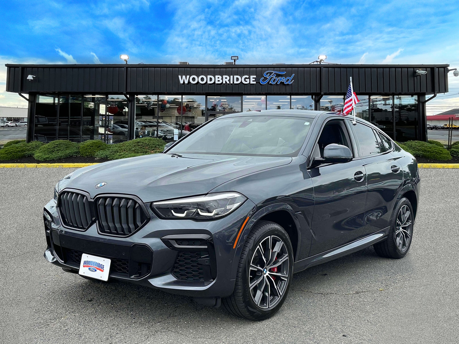 Used 2022 BMW X6 M50i with VIN 5UXCY8C08N9K56209 for sale in Iselin, NJ