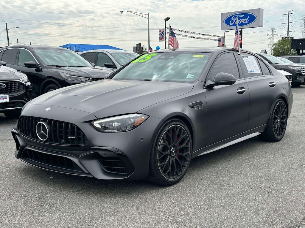 Used 2025 Mercedes-Benz C-Class AMG C 63 S E Performance Sedan Car