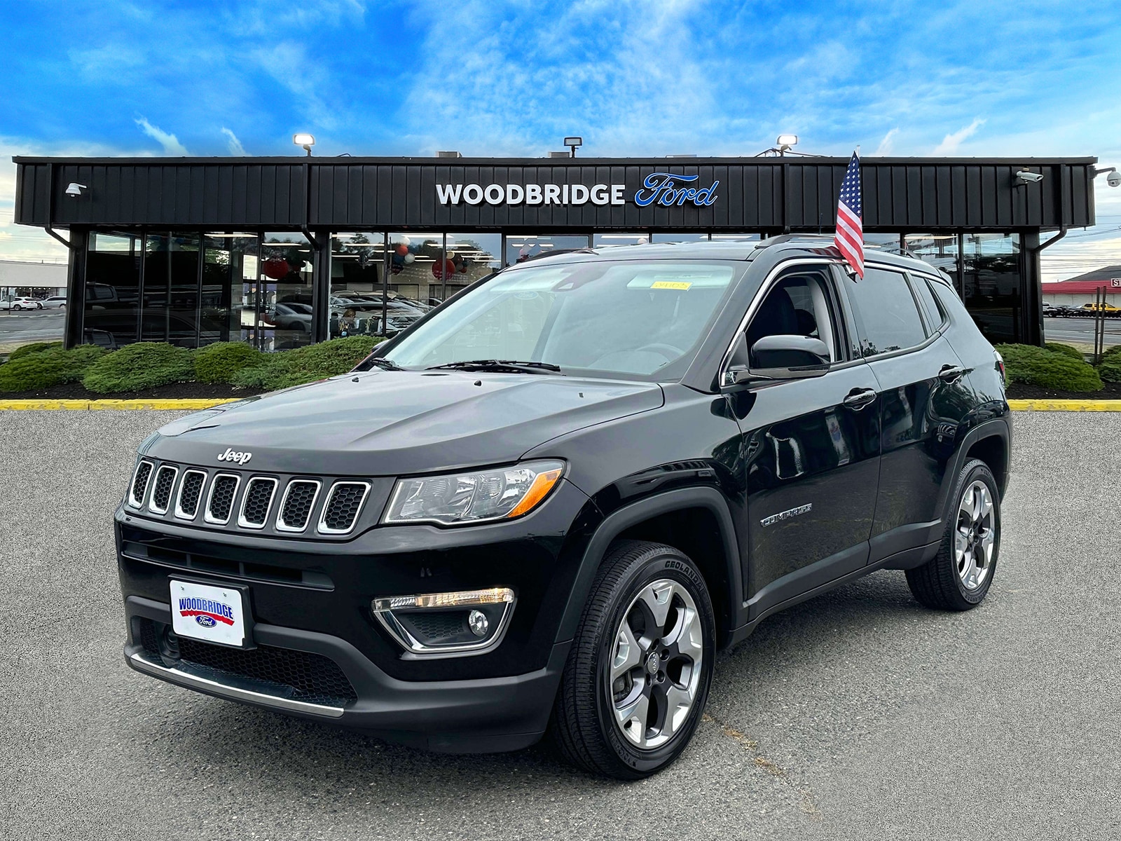 Used 2021 Jeep Compass Limited with VIN 3C4NJDCBXMT512901 for sale in Iselin, NJ