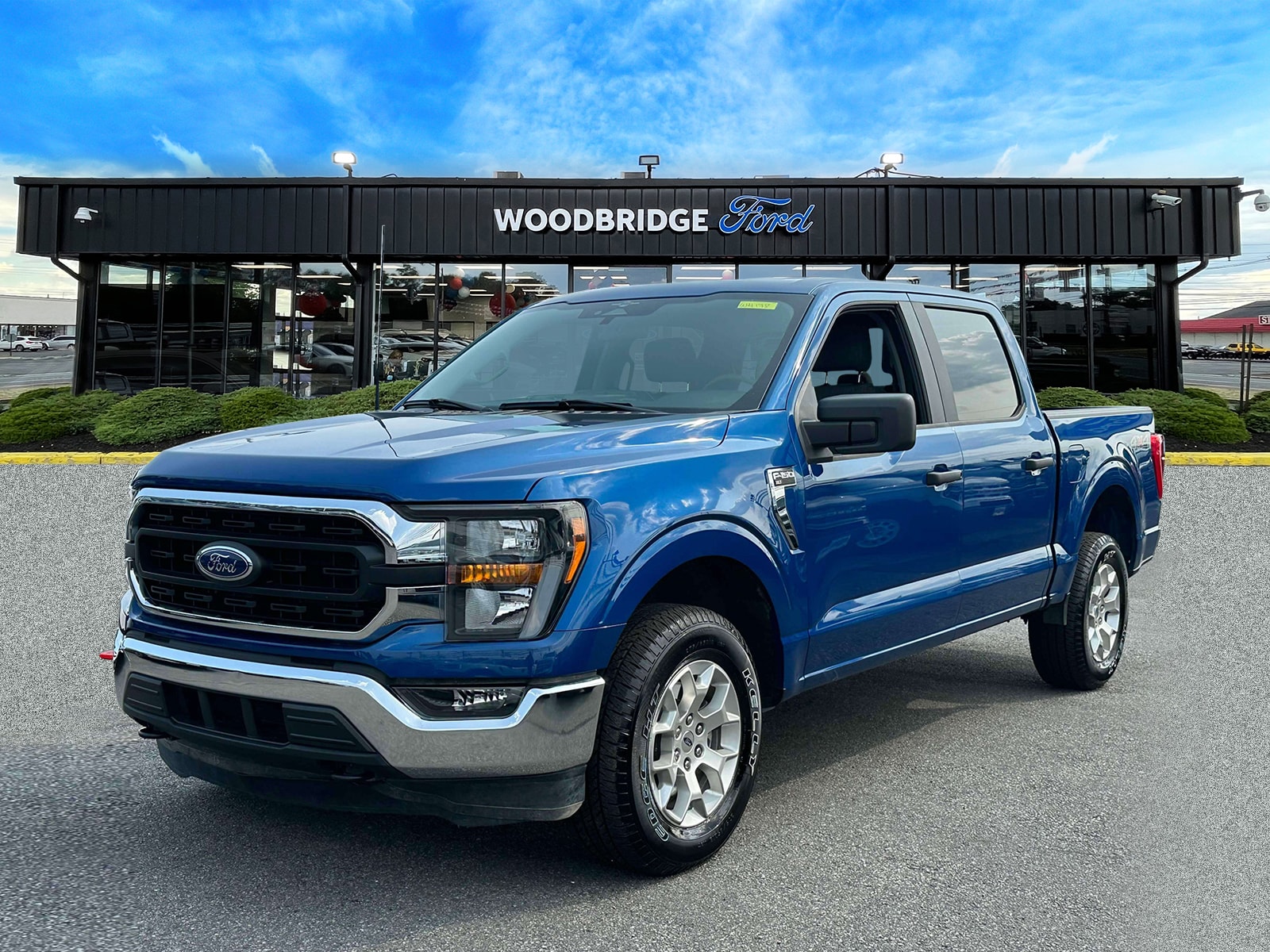 Used 2023 Ford F-150 XLT with VIN 1FTFW1E86PKE14380 for sale in Iselin, NJ