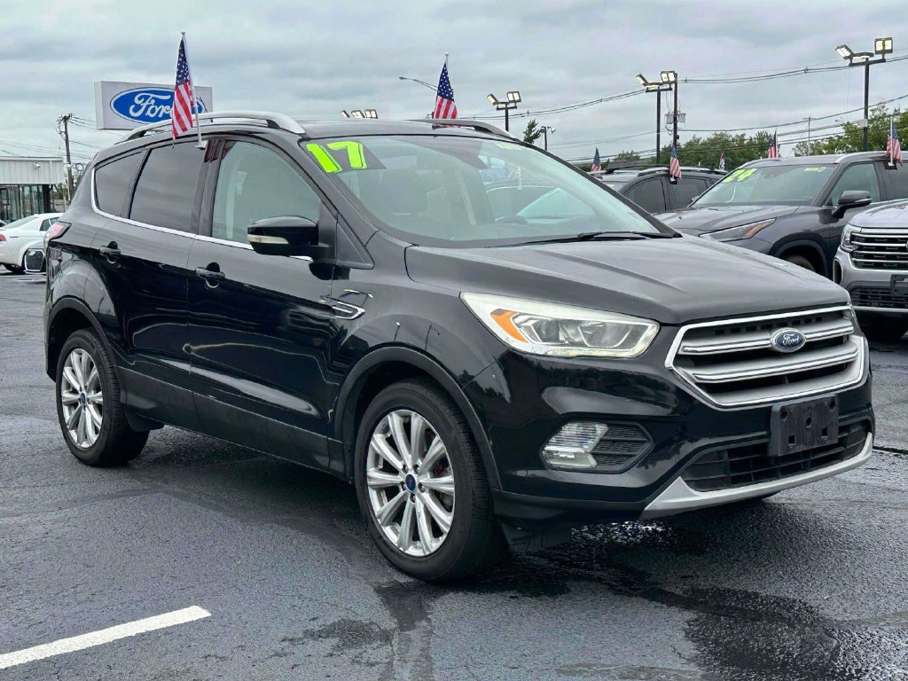 Used 2017 Ford Escape Titanium with VIN 1FMCU9JD0HUC60972 for sale in Woodbridge Township, NJ