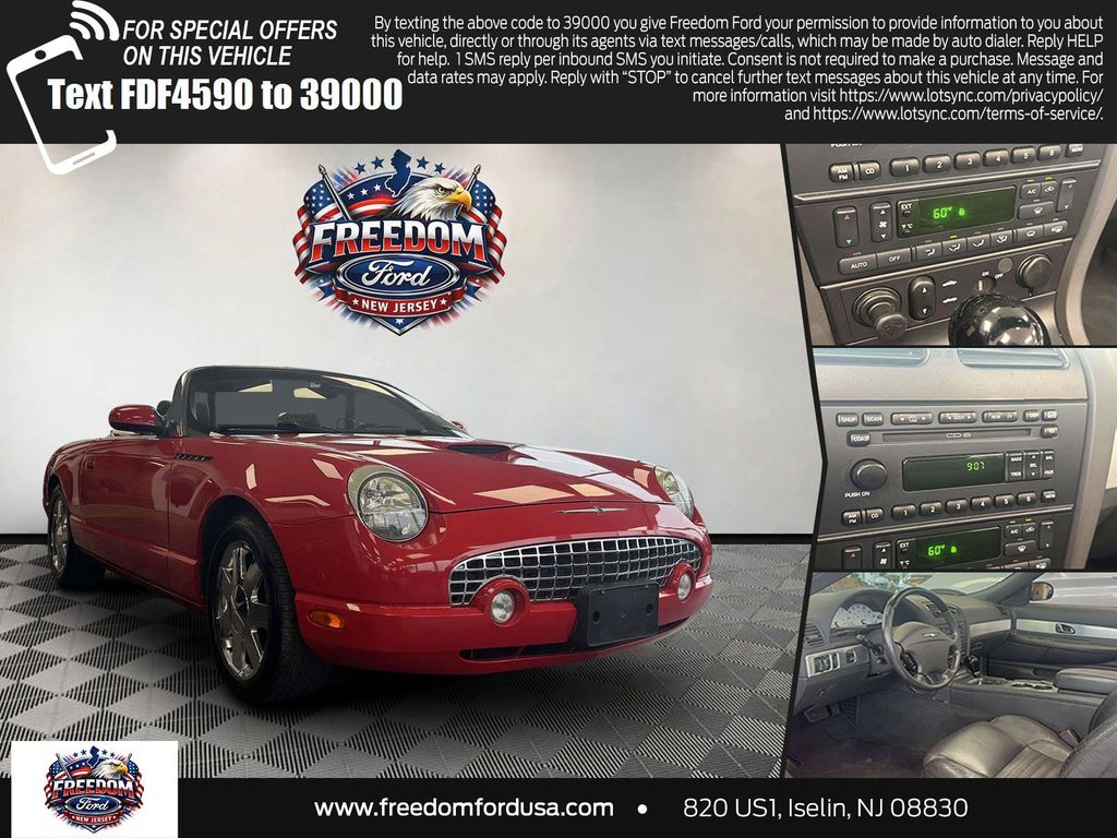 2002 Ford Thunderbird Premium With Removable Top's photo