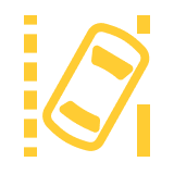 Ford Lane Keeping Aid (Warning) Light Symbol