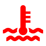 Ford Engine / Motor Coolant Temperature Light Symbol