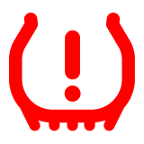 Ford Tire Pressure (Flashing) Light Symbol