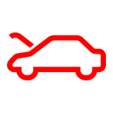Ford Hood Open Light Symbol