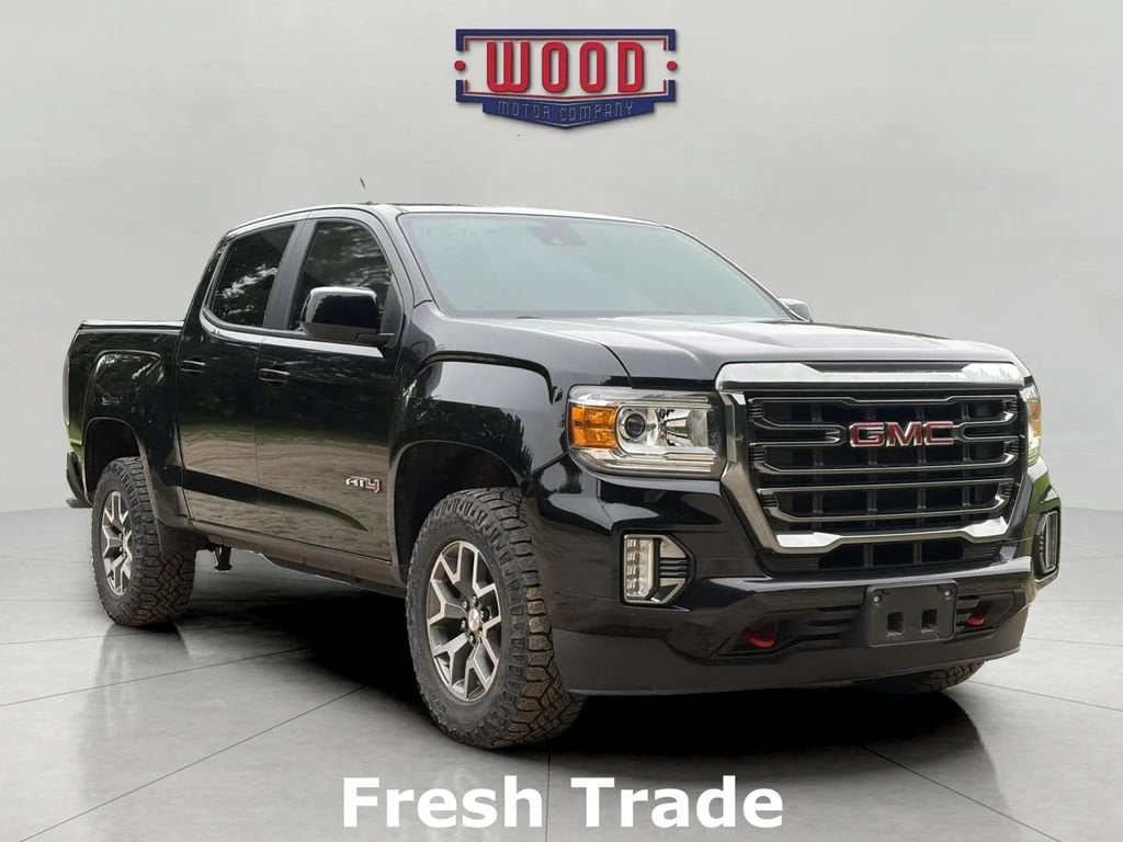 Used 2021 GMC Canyon 4WD AT4 w/Leather Truck