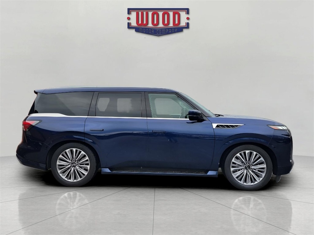 Used 2025 INFINITI QX80 Sensory 4WD with VIN JN8AZ3DB2S9401589 for sale in Hurst, TX