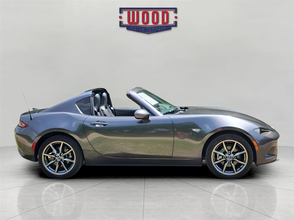 Used 2023 Mazda MX-5 Miata RF Grand Touring with VIN JM1NDAM70P0553068 for sale in Hurst, TX