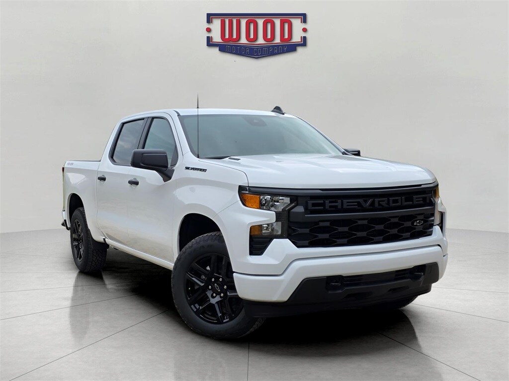 New 2026 Chevrolet Silverado 1500 Custom Truck Crew Cab