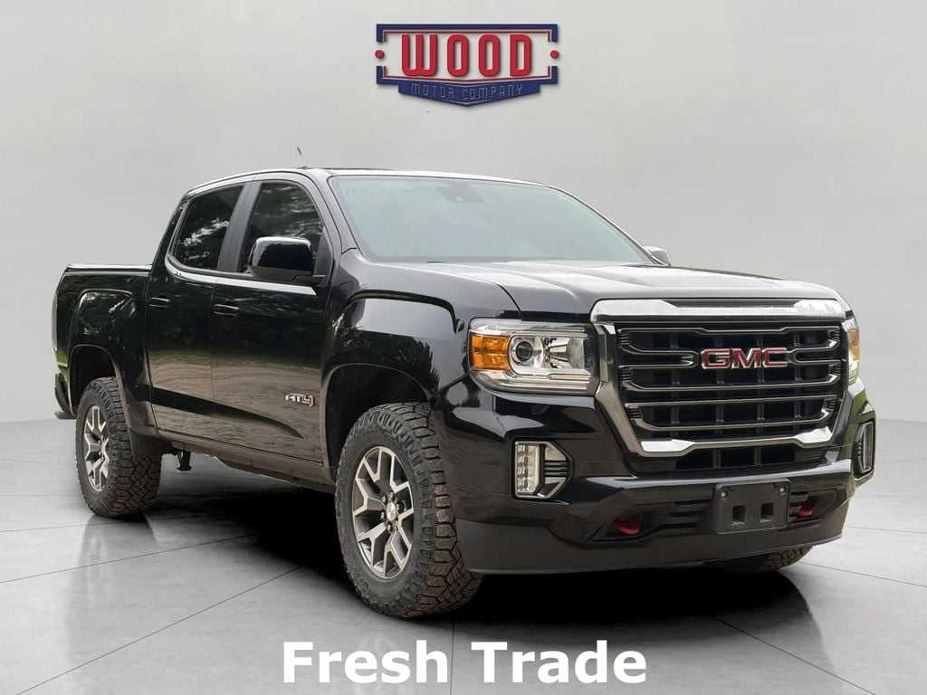 Used 2021 GMC Canyon AT4 w/Leather Truck