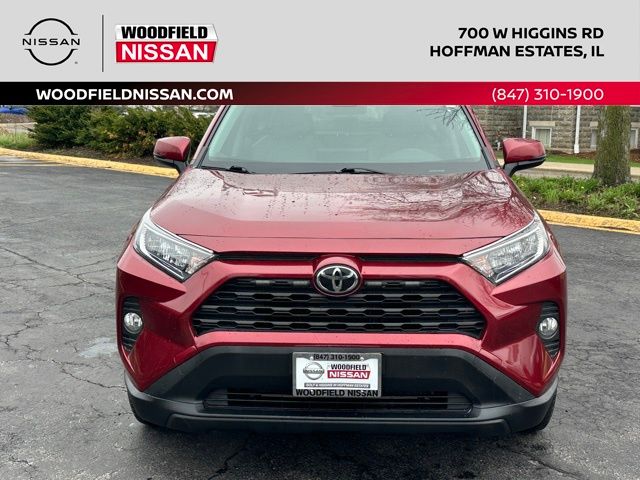 Used 2021 Toyota RAV4 XLE Premium with VIN JTMA1RFV8MD082308 for sale in Hoffman Estates, IL