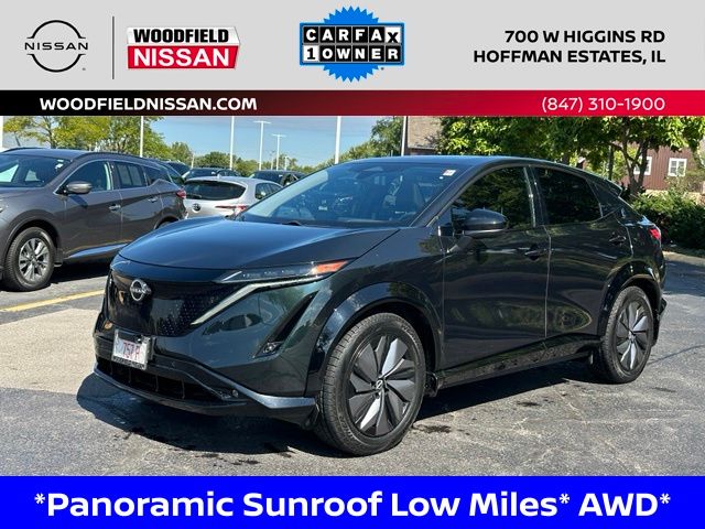 Certified 2023 Nissan Ariya Evolve+ with VIN JN1DF0BB2PM705354 for sale in Hoffman Estates, IL