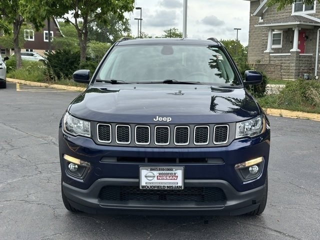Used 2021 Jeep Compass Latitude with VIN 3C4NJDBB5MT570089 for sale in Hoffman Estates, IL