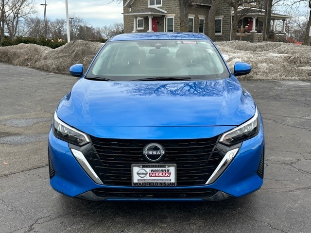 Certified 2025 Nissan Sentra SV with VIN 3N1AB8CVXSY352311 for sale in Hoffman Estates, IL