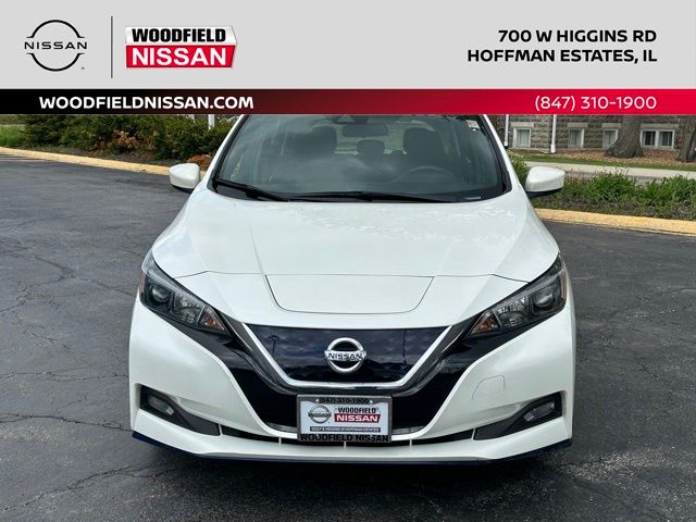 Used 2021 Nissan Leaf SV Plus with VIN 1N4BZ1CV8MC553520 for sale in Hoffman Estates, IL
