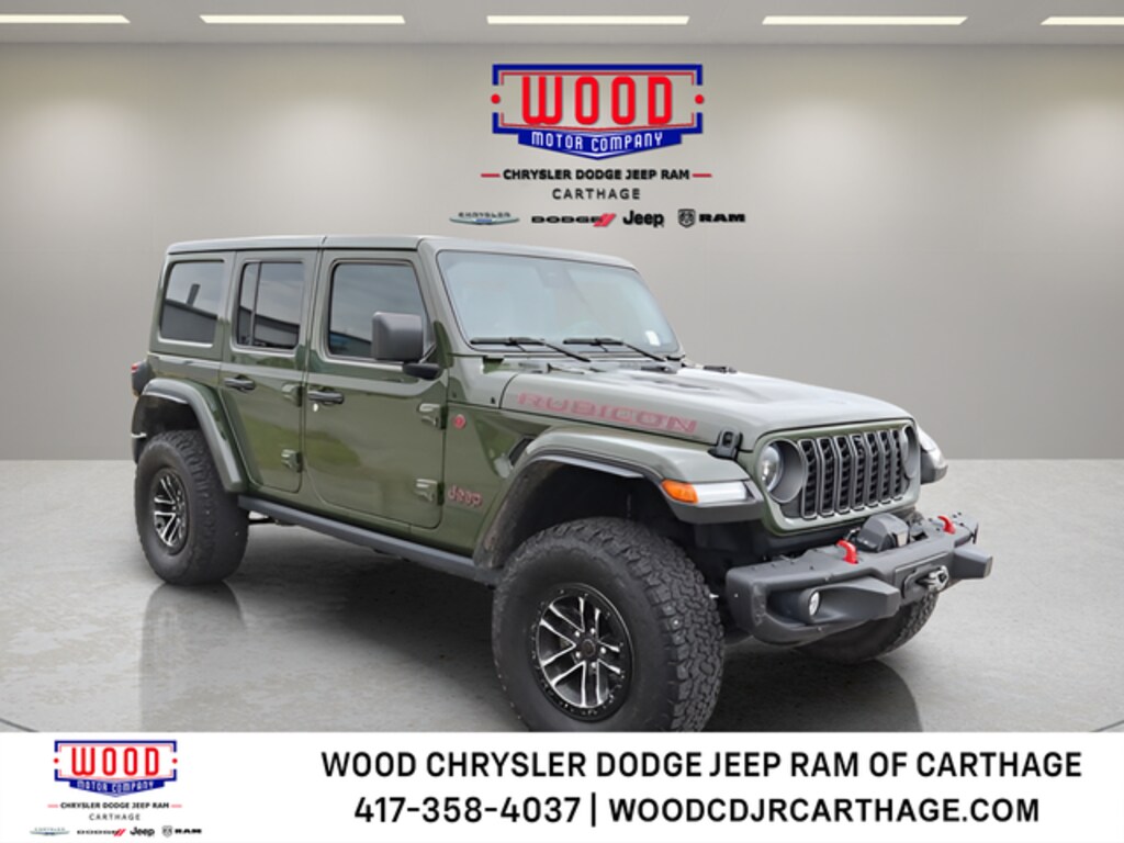 Used 2024 Jeep Wrangler Rubicon X SUV