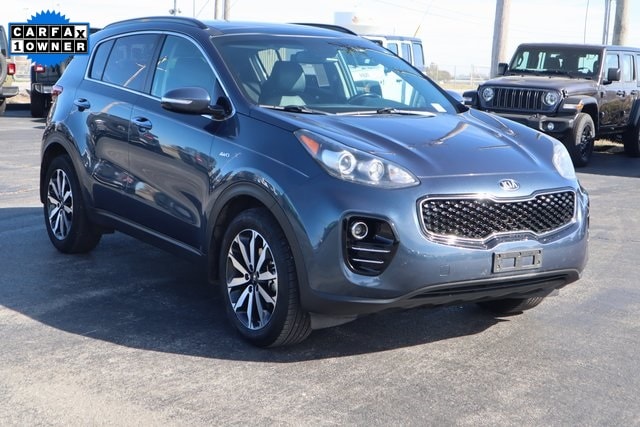Used 2018 Kia Sportage EX with VIN KNDPNCAC2J7407644 for sale in Carthage, MO