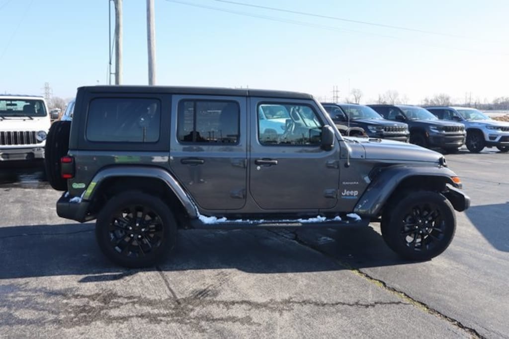 Used 2022 Jeep Wrangler Unlimited Sahara 4xe SUV