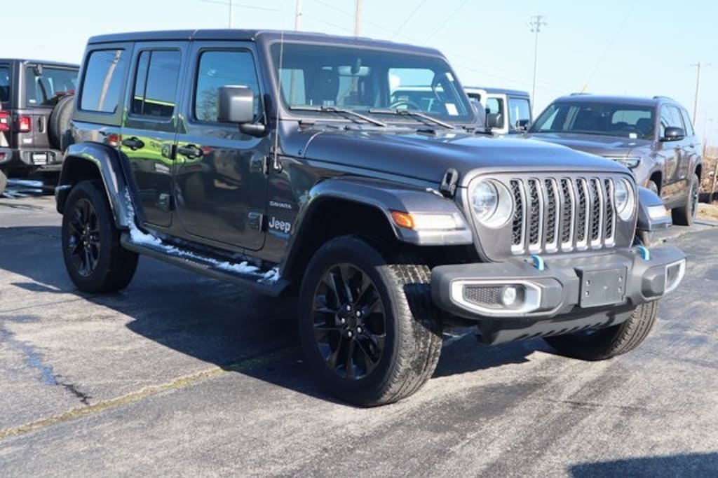 Used 2022 Jeep Wrangler Unlimited Sahara 4xe SUV