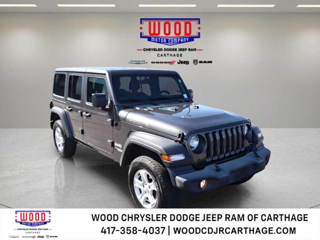 Used 2020 Jeep Wrangler Unlimited Sport S SUV