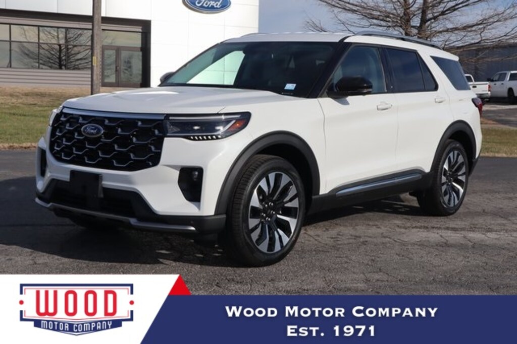New 2026 Ford Explorer Platinum SUV