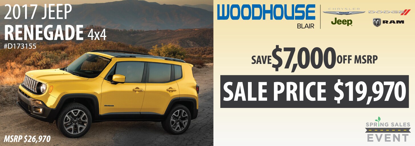 Blair New & Used Car Dealer Woodhouse Chrysler Jeep Dodge Ram Near