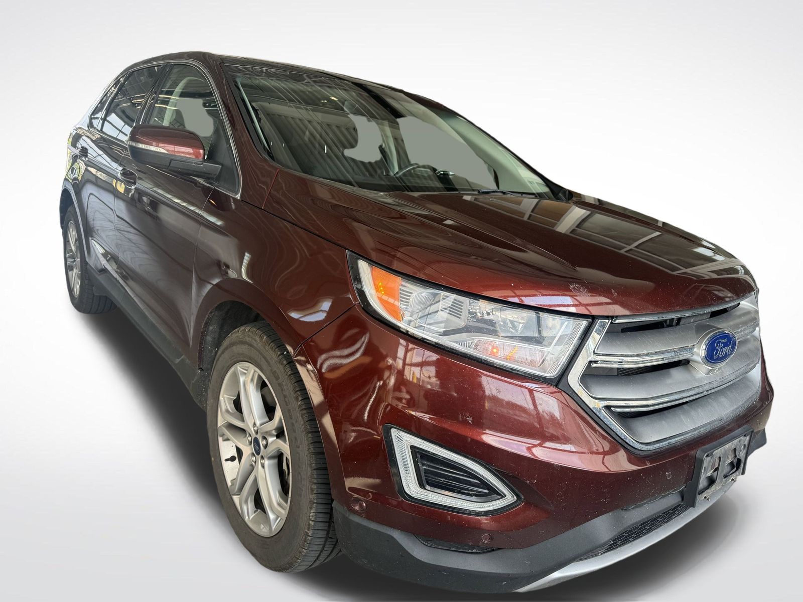 Used 2015 Ford Edge Titanium with VIN 2FMPK4K84FBB91959 for sale in Omaha, NE