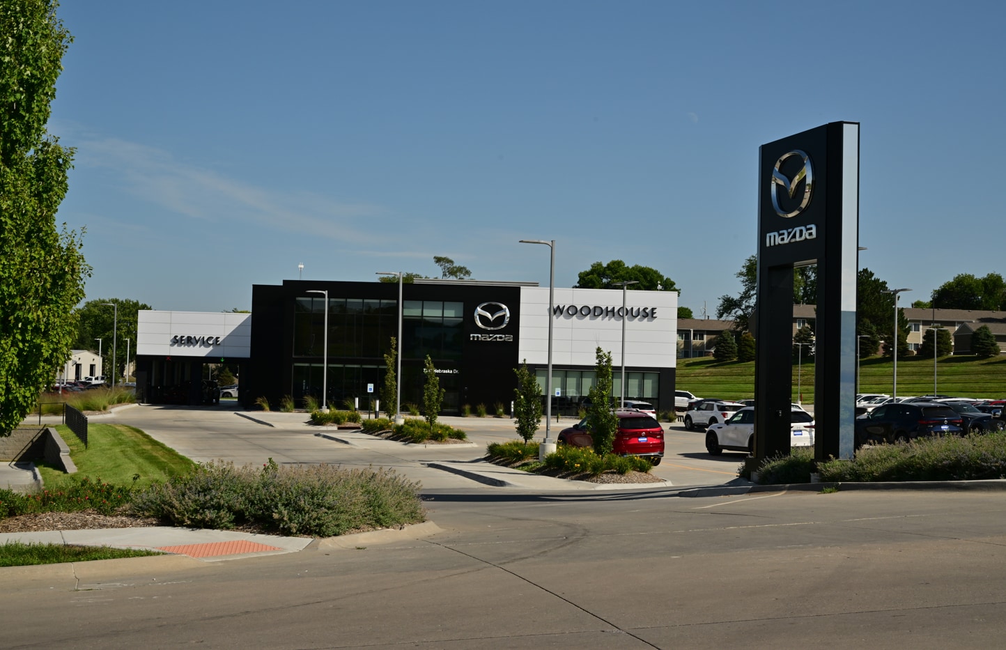 Woodhouse Mazda: Exterior Photo of the Bellevue, Nebraska Dealership