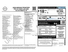 2026 Nissan Frontier PRO-4X Truck Crew Cab