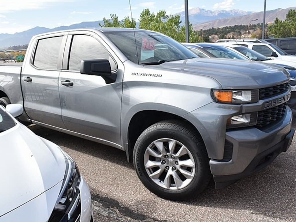 Used 2019 Chevrolet Silverado 1500 Custom Truck Crew Cab