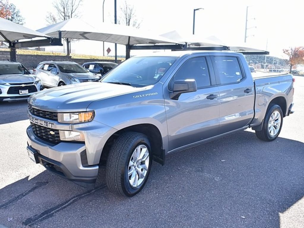 Used 2019 Chevrolet Silverado 1500 Custom Truck Crew Cab