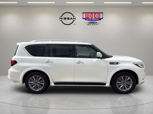 Used 2024 INFINITI QX80 Luxe 4WD with VIN JN8AZ2AC3R9500505 for sale in Kansas City