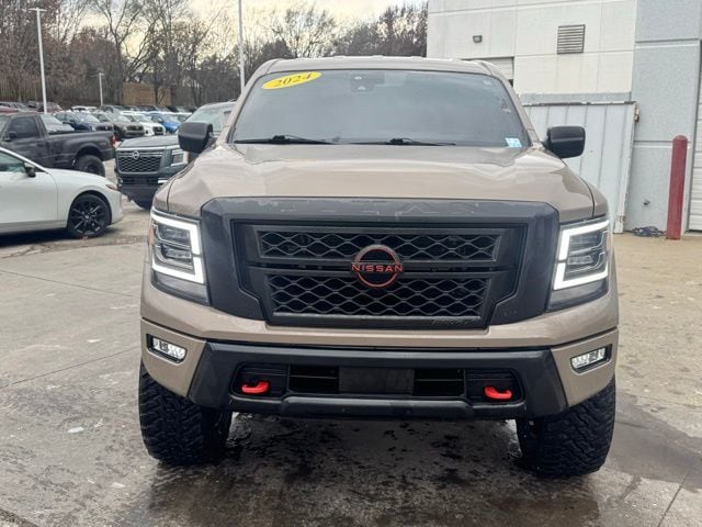 Used 2024 Nissan Titan PRO-4X with VIN 1N6AA1ED8RN100346 for sale in Kansas City