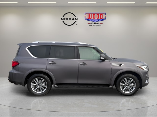 Used 2024 INFINITI QX80 Luxe 4WD with VIN JN8AZ2AE4R9328339 for sale in Kansas City