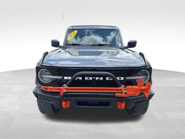 Used 2022 Ford Bronco 4-Door Wildtrak with VIN 1FMEE5DP1NLB23450 for sale in Hurst, TX
