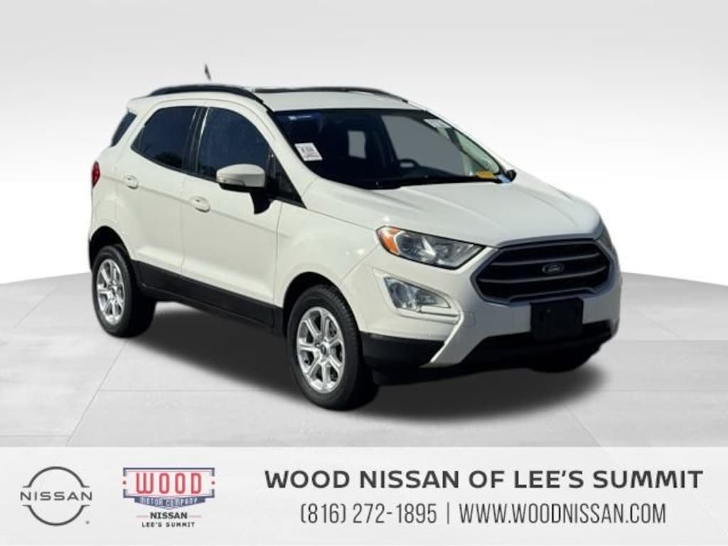 Used 2019 Ford EcoSport SE SUV
