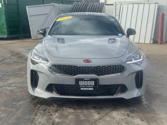 Used 2021 Kia Stinger GT2 with VIN KNAE55LC6M6089275 for sale in Kansas City
