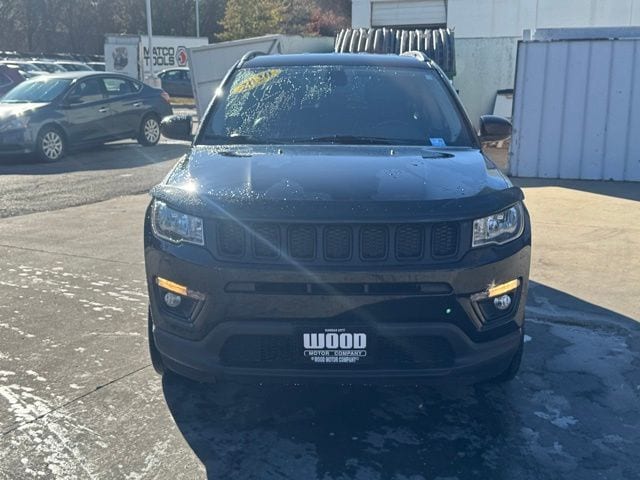 Used 2020 Jeep Compass Altitude with VIN 3C4NJDBB7LT251940 for sale in Kansas City