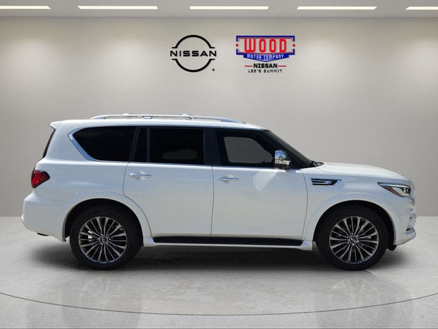 Used 2023 INFINITI QX80 Sensory 4WD with VIN JN8AZ2BE1P9301210 for sale in Kansas City